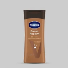 لوسیون بدن وازلین مدل Cocoa Radiant حجم 200 میلی لیتر با رایحه شکلات